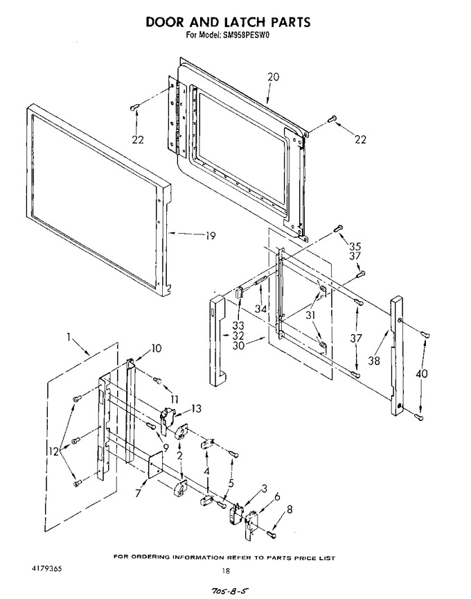 Diagram for SM958PESW0