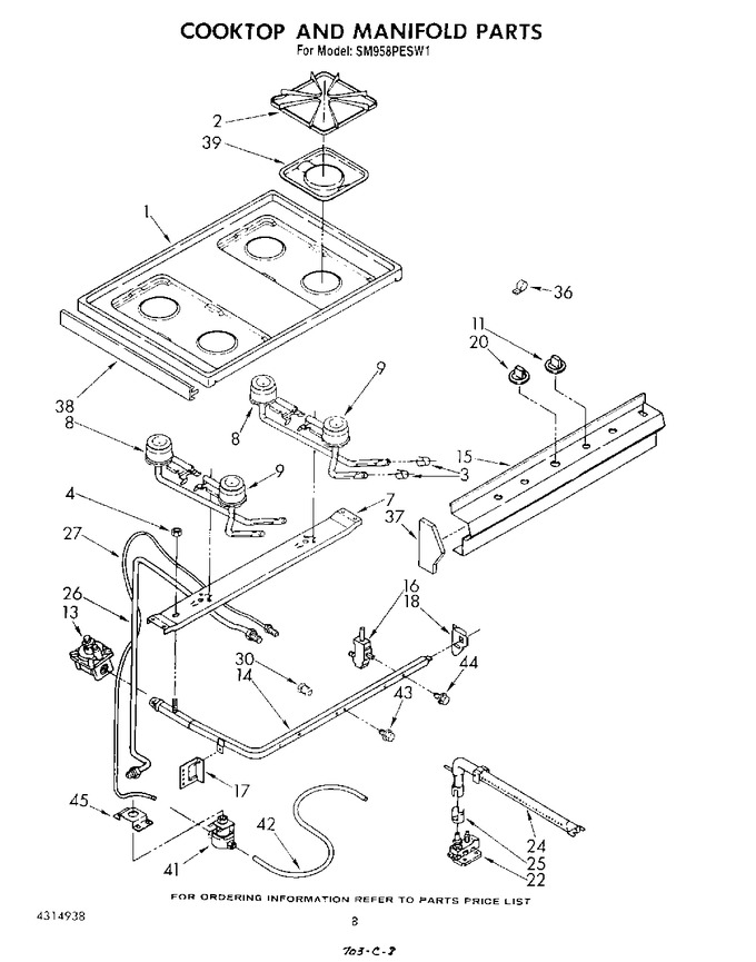 Diagram for SM958PESW1