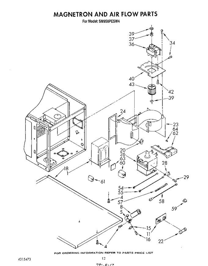 Diagram for SM958PESW4