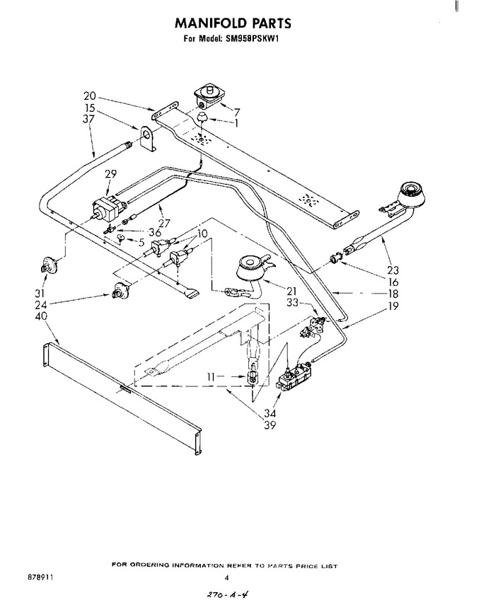 Diagram for SM958PSKW1