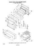 Diagram for 04 - Oven Door And Broiler