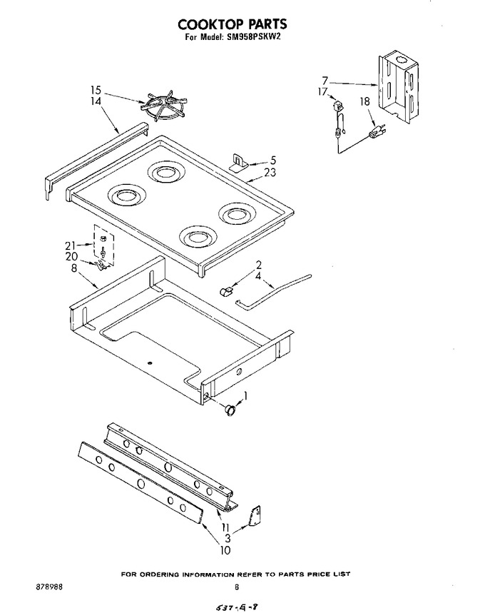 Diagram for SM958PSKW2