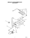 Diagram for 05 - Broiler And Oven Burner