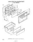 Diagram for 06 - Oven Door And Drawer