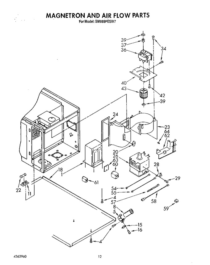 Diagram for SM988PESW7