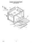 Diagram for 12 - Cabinet And Hinge