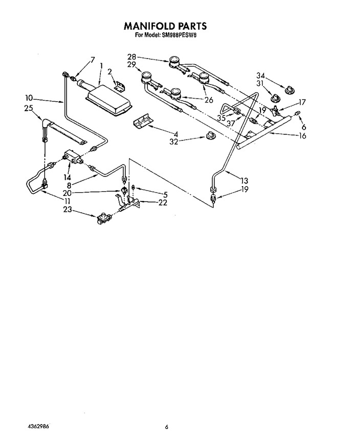 Diagram for SM988PESW8