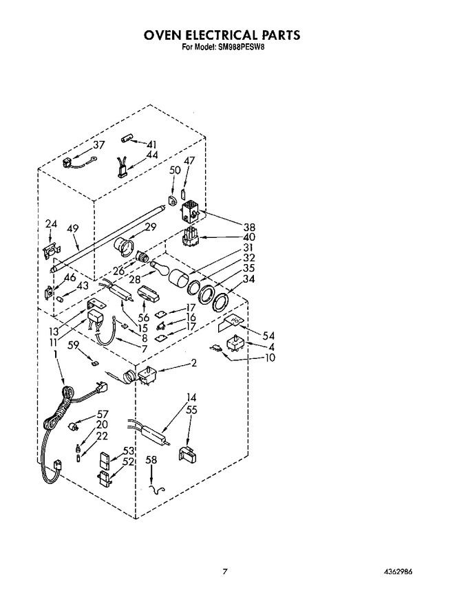 Diagram for SM988PESW8