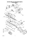 Diagram for 05 - Motor And Ice Container