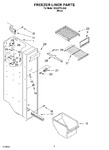 Diagram for 04 - Freezer Liner