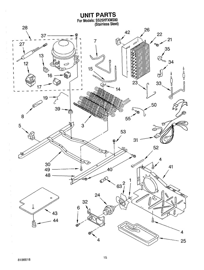 Diagram for SS25HFXMS00