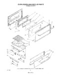 Diagram for 05 - Oven Door And Broiler