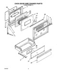 Diagram for 06 - Oven Door And Broiler