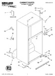 Diagram for 01 - Cabinet Parts