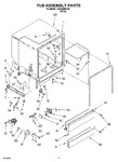 Diagram for 03 - Tub Assembly