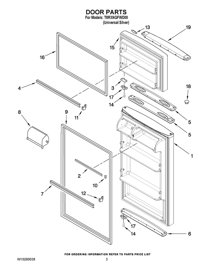 Diagram for T8RXNGFWD00