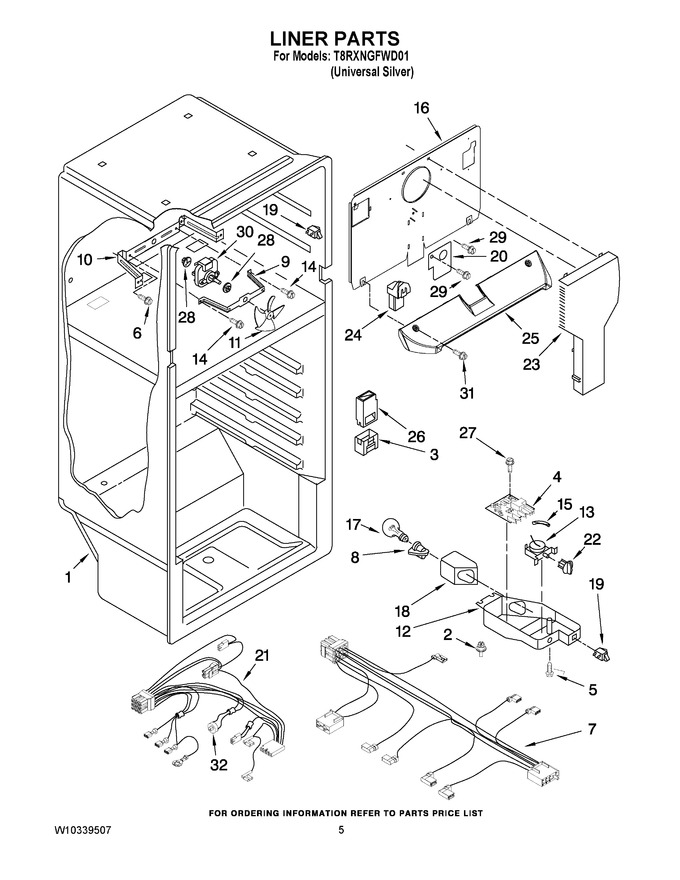 Diagram for T8RXNGFWD01