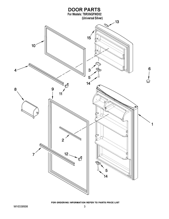 Diagram for T8RXNGFWD02