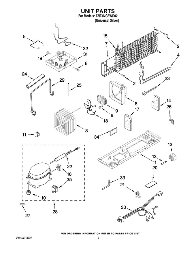 Diagram for T8RXNGFWD02