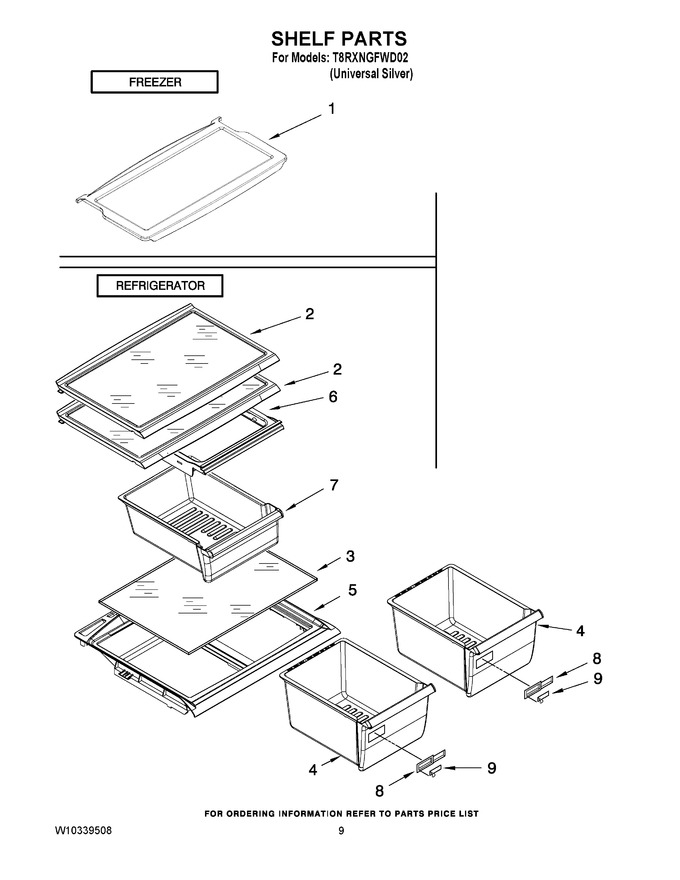 Diagram for T8RXNGFWD02