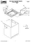 Diagram for 01 - Top And Cabinet Parts