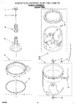 Diagram for 03 - Agitator, Basket And Tub