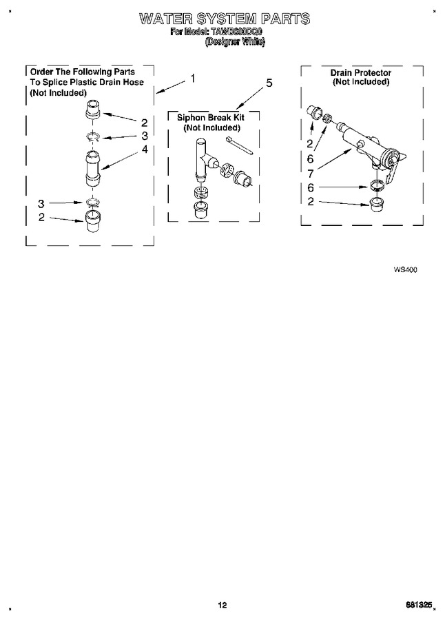 Diagram for TAWB600DQ0