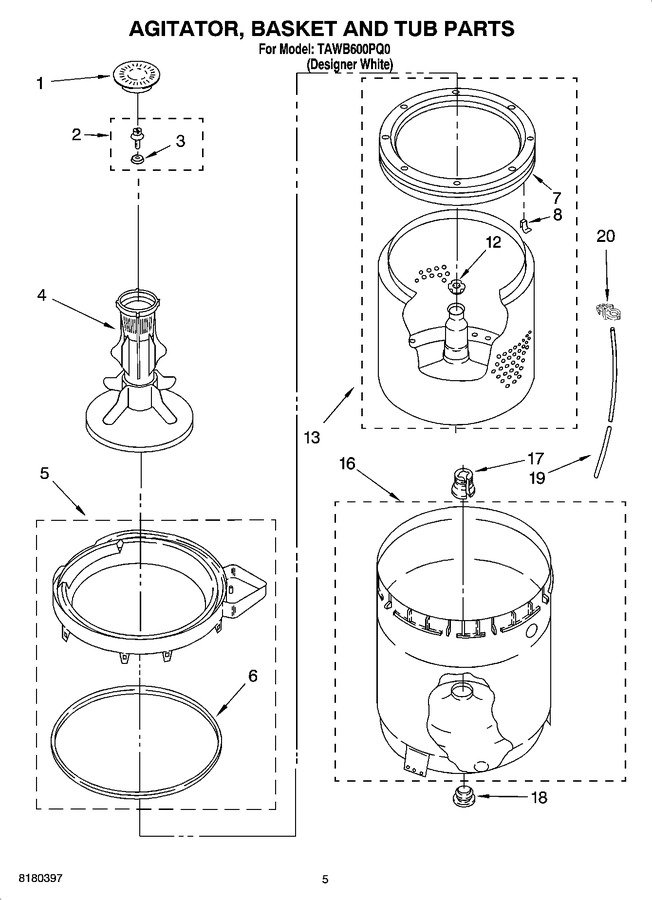 Diagram for TAWB600PQ0