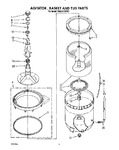 Diagram for 05 - Agitator, Basket, And Tub