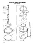 Diagram for 05 - Agitator, Basket And Tub