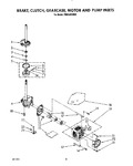 Diagram for 07 - Brake, Clutch, Gearcase, Motor And Pump