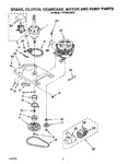 Diagram for 06 - Brake, Clutch, Gearcase, Motor And Pump