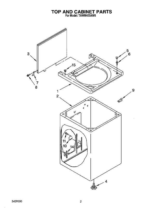 Diagram for TAWM400AN0