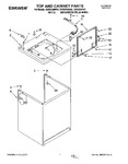 Diagram for 01 - Top And Cabinet, Lit/optional