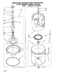 Diagram for 04 - Agitator, Basket And Tub