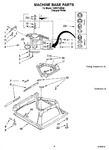 Diagram for 05 - Machine Base Parts