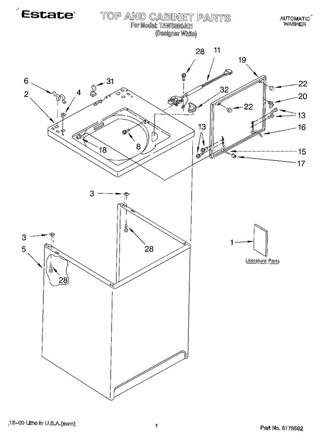 Diagram for TAWS800JQ1