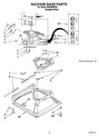 Diagram for 05 - Machine Base Parts