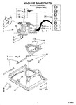 Diagram for 05 - Machine Base Parts