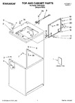 Diagram for 01 - Top And Cabinet Parts