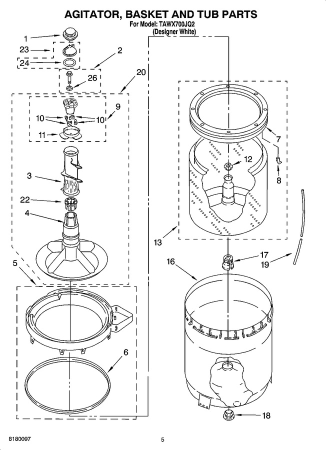 Diagram for TAWX700JQ2