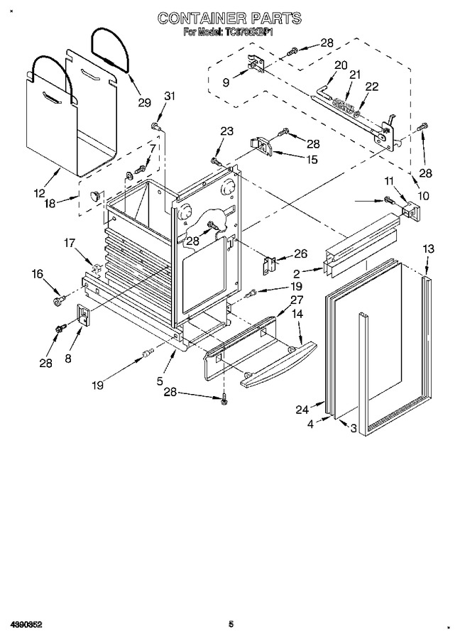 Diagram for TC8700XBP1