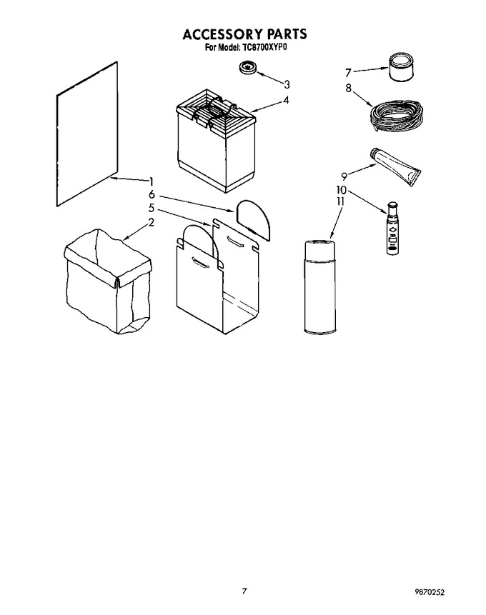 Diagram for TC8700XYP0