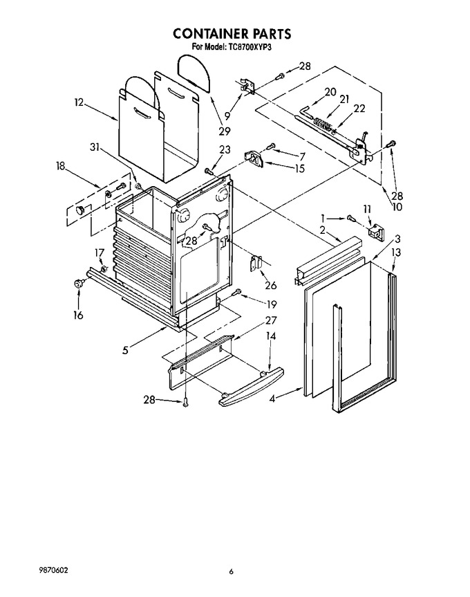 Diagram for TC8700XYP3