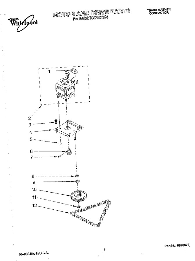 Diagram for TC8700XYP4