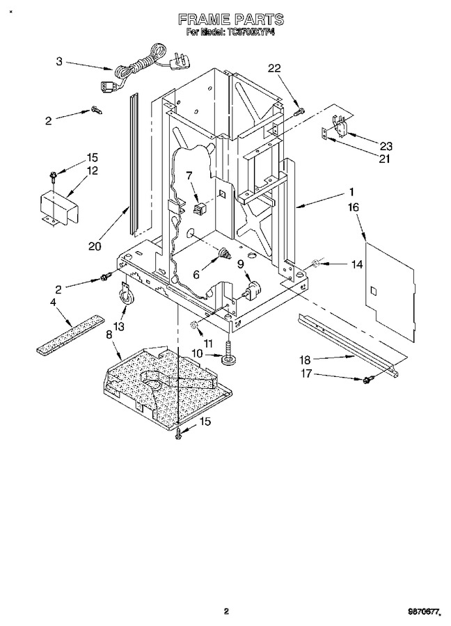 Diagram for TC8700XYP4