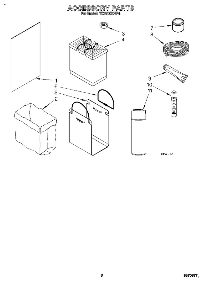 Diagram for TC8700XYP4