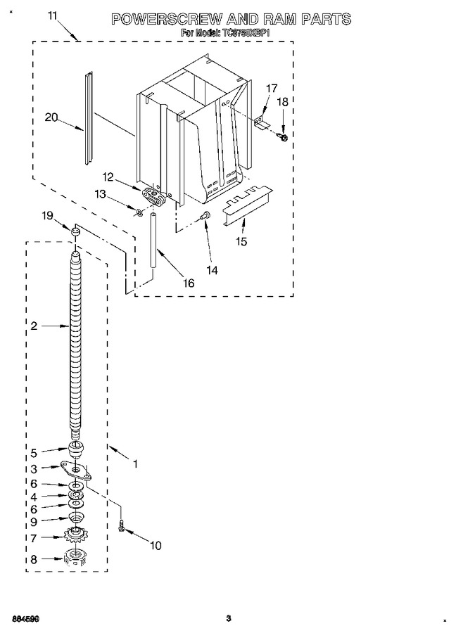 Diagram for TC8750XBP1