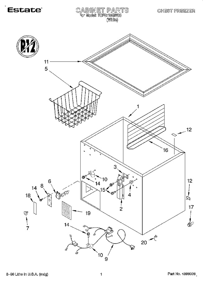 Diagram for TCF0710GW00