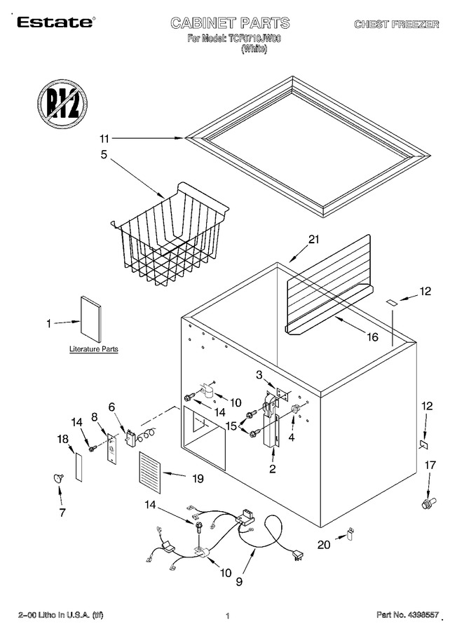 Diagram for TCF0710JW00